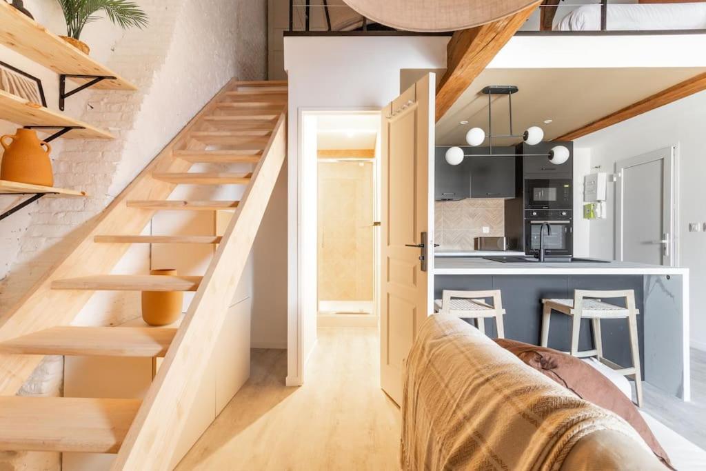 Le Cosy - Loft Sublime Plein Centre De Douai Leilighet Eksteriør bilde